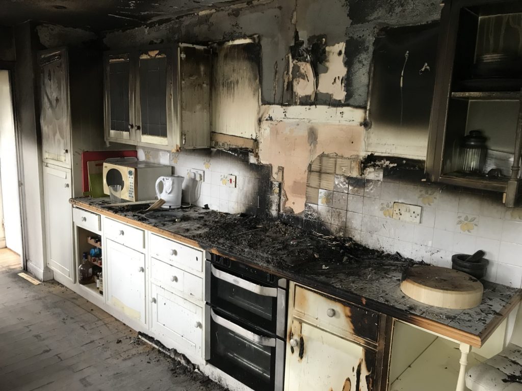 Fire Damage restoration